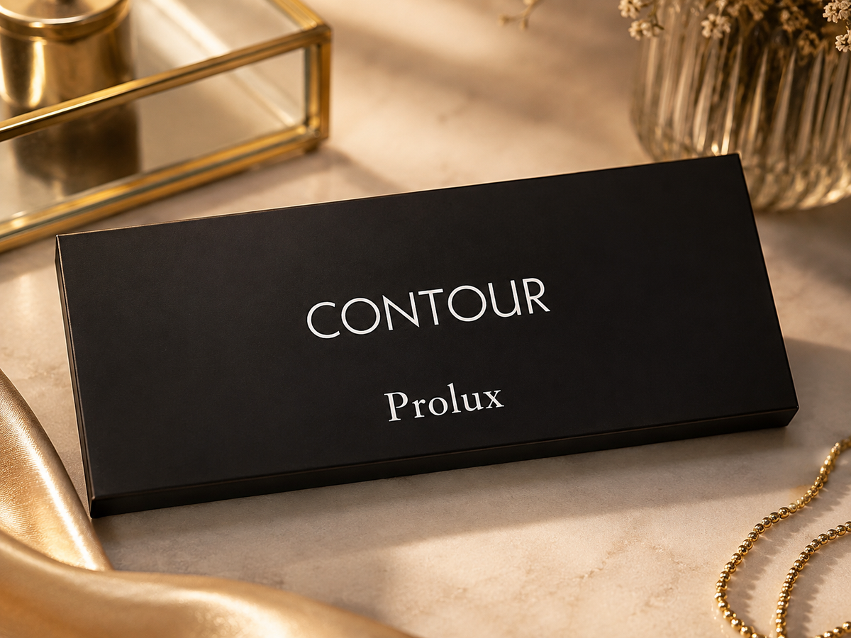 Prolux Cream Contour Palette Highlighter Bronzer Makeup 3 Color Face Palette New