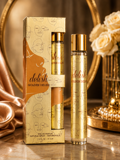 Delish Golden Delish 35ml Eau de Parfum Women’s Perfume Long Lasting Spray