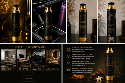 Lattafa Khamrah Air Freshener Spray 300ml 10.14 fl oz Home Room Fragrance