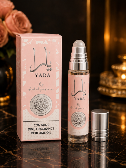 Lattafa Yara Perfume Oil Roll-On for Women 10ml Floral Sweet Long Lasting New