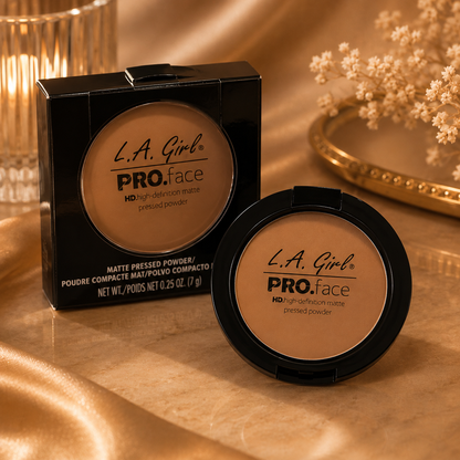L.A. Girl PRO.face HD Matte Pressed Powder Classic Tan GPP610 0.25 oz New