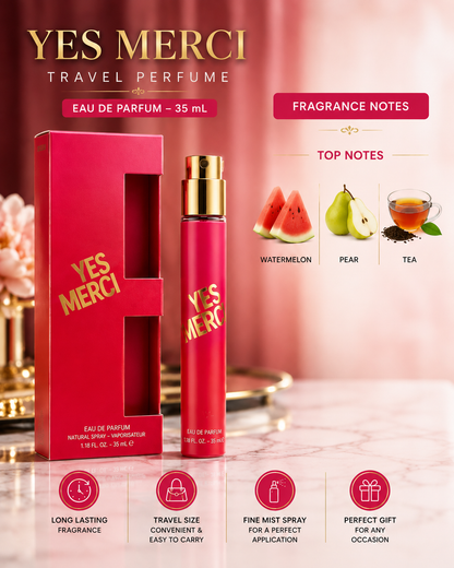 Inspiration Yes Merci Eau de Parfum 35ml (1.18 oz) Women’s Perfume Long Lasting