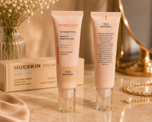 KEVIN&COCO HueSkin Tinted Moisturizer Face Cream #03 HueBlend 30g Natural Tint