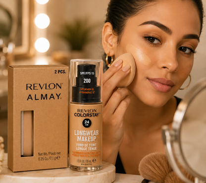 Prolux Multi-Use Full Coverage Concealer Makeup Beige Liquid