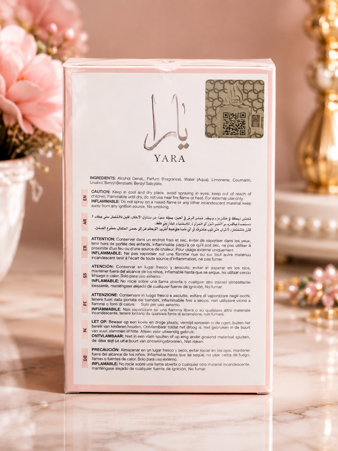 Lattafa Yara Eau de Parfum EDP 3.4 oz 100ml Women’s Perfume Spray New Sealed