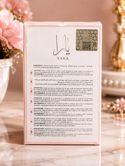 Lattafa Yara Eau de Parfum EDP 3.4 oz 100ml Women’s Perfume Spray New Sealed