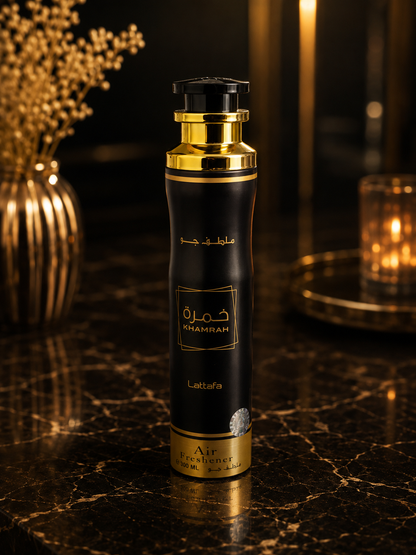 Lattafa Khamrah Air Freshener Spray 300ml 10.14 fl oz Home Room Fragrance