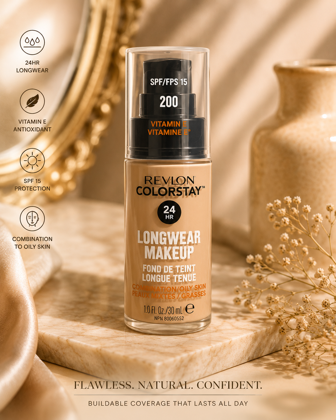 Prolux Multi-Use Full Coverage Concealer Makeup Beige Liquid