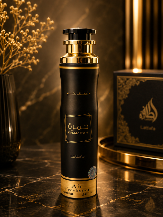 Lattafa Khamrah Air Freshener Spray 300ml 10.14 fl oz Home Room Fragrance