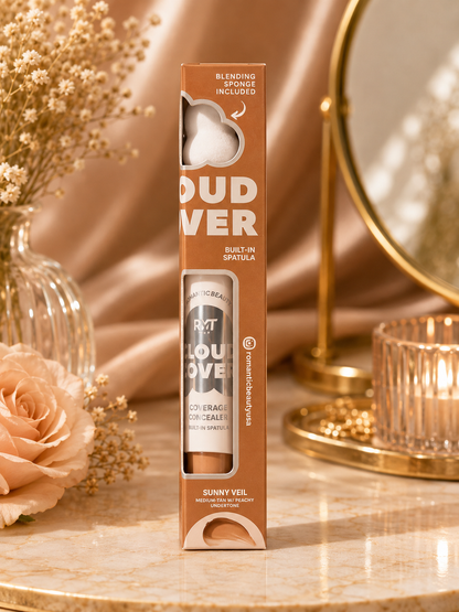 Romantic Beauty Cloud Cover Concealer Sunny Veil Medium Tan 0.25 oz