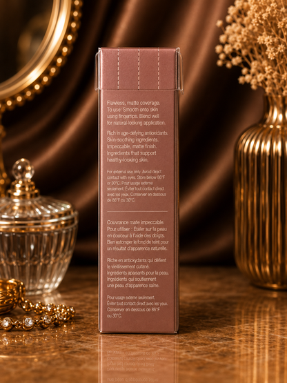 Mineral Fusion Liquid Foundation Deep 8 Mocha Full Coverage 1 fl oz New Sealed