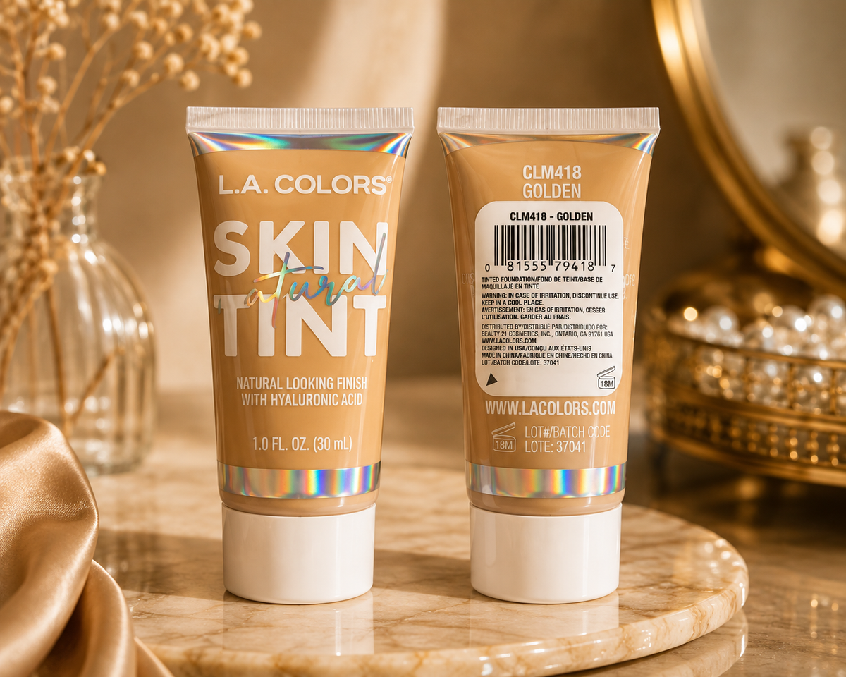 L.A. Colors Skin Natural Tint – Golden CLM418 – 1.0 fl oz / 30 mL