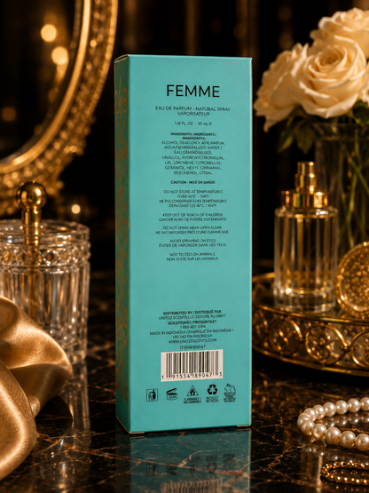 Inspiration Femme Eau de Parfum Spray 35ml Women’s Perfume Long Lasting