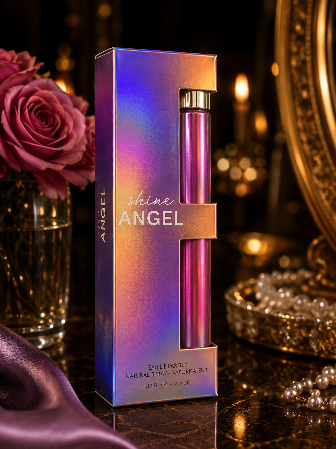 Inspiration Shine Angel Eau de Parfum Spray 35ml 1.18 fl oz Women’s Perfume EDP